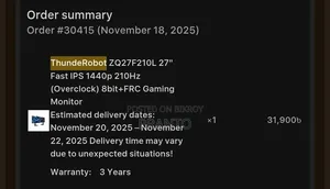 Thunderobot Zq27f210l 27" 210hz