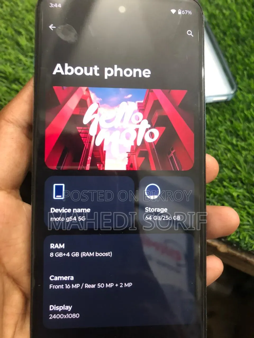 Motorola Moto G54 5G 256 GB Blue