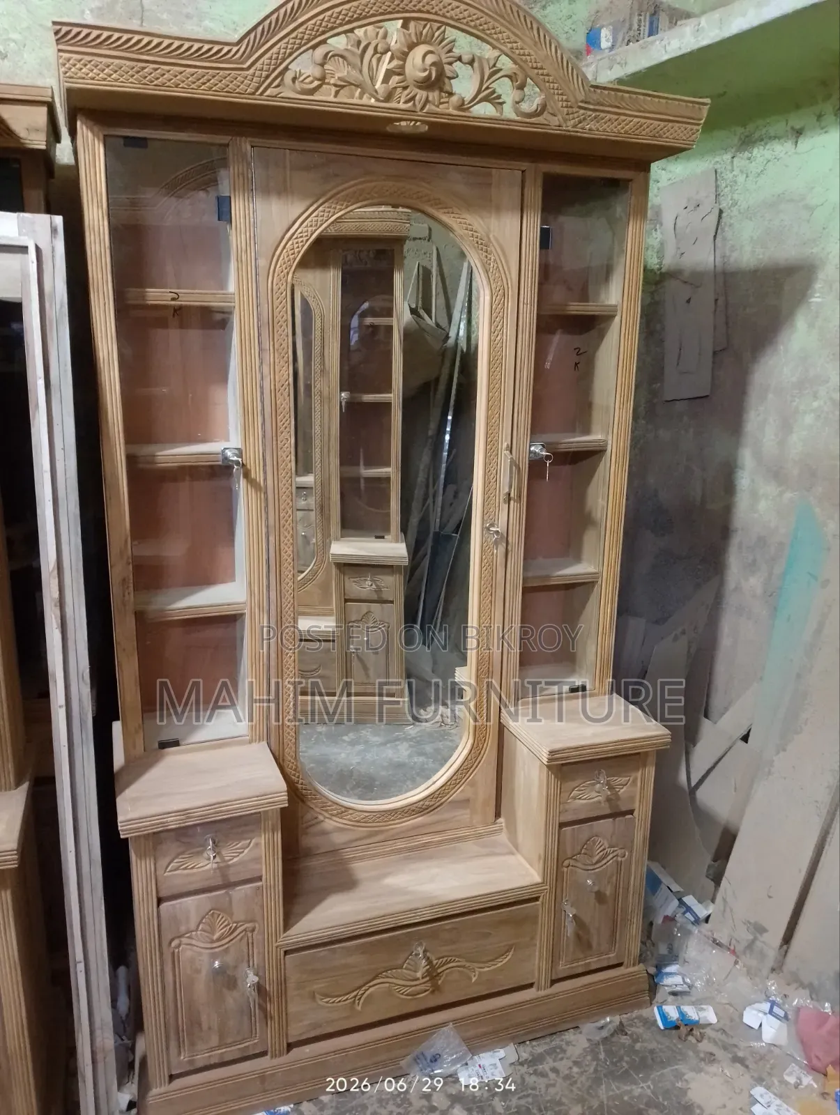 Sagun Wood Dressing Table