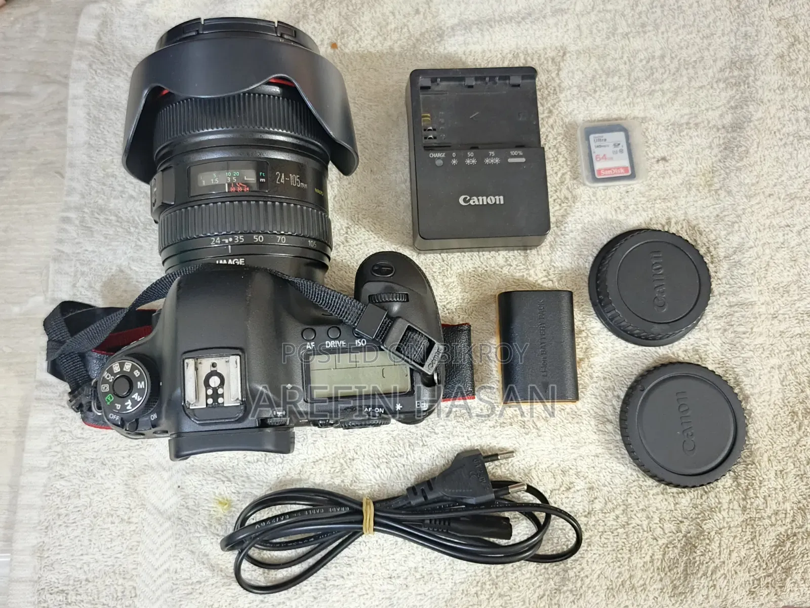 Canon 6d Full Frame Body With 24-105 Lens