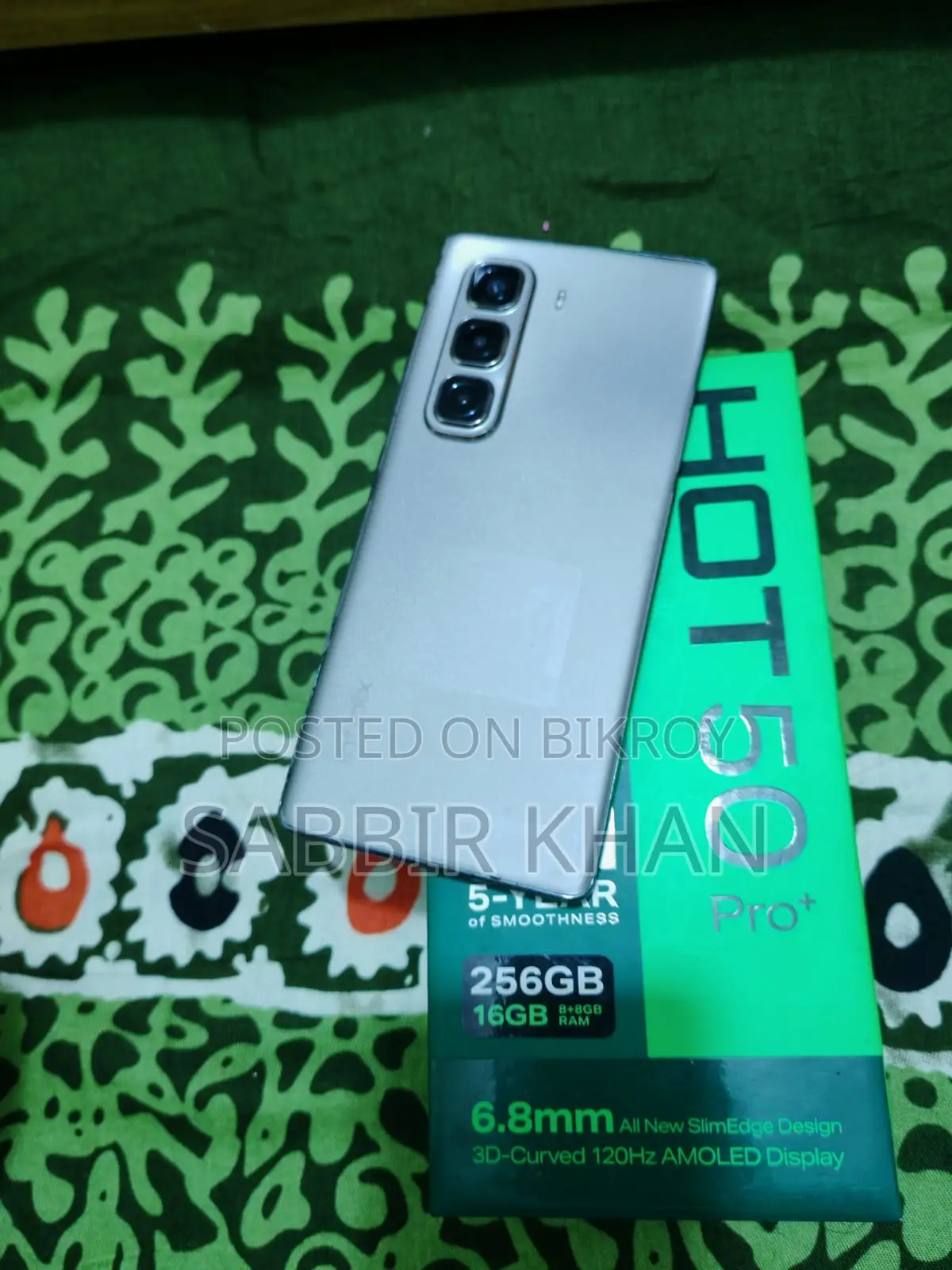 Infinix Hot 50 Pro+ 4G 256 GB Gray