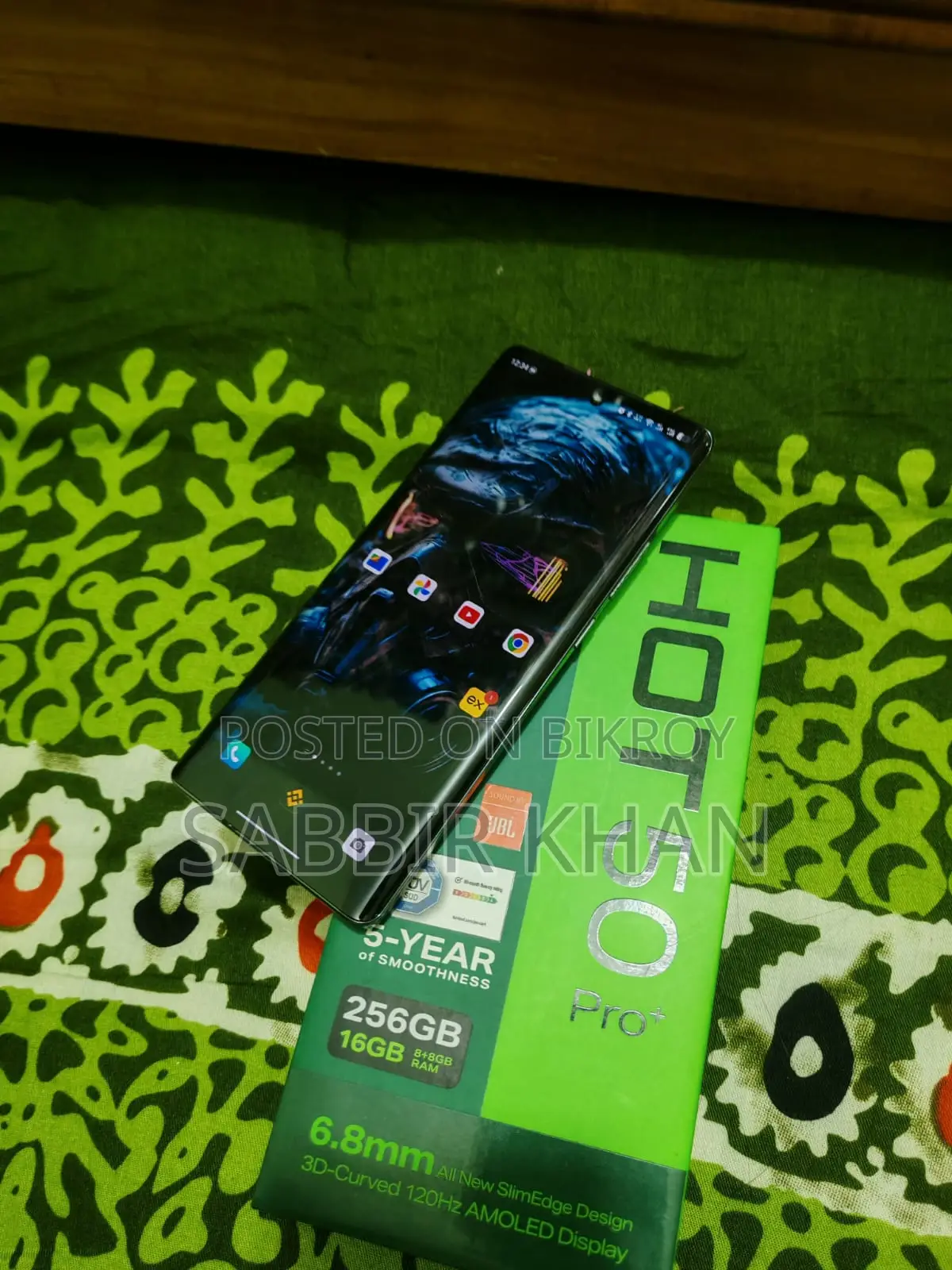 Infinix Hot 50 Pro+ 4G 256 GB Gray