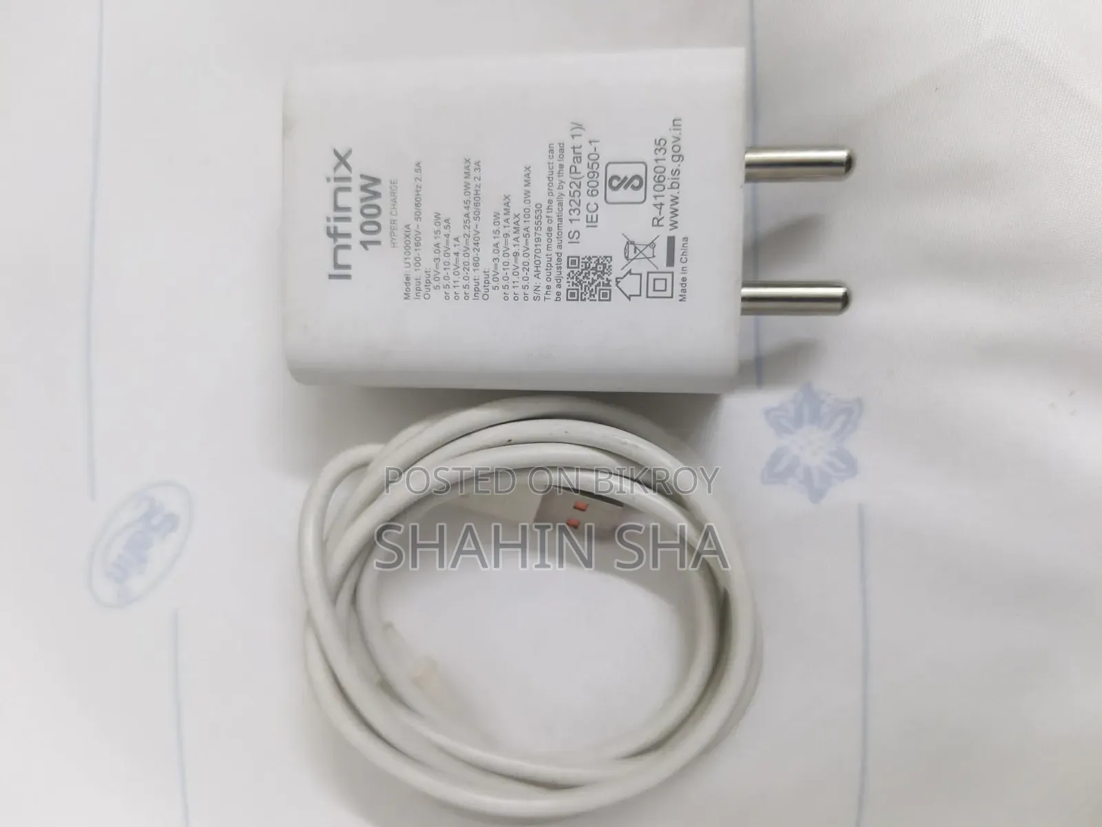 Infinix 100w Charger
