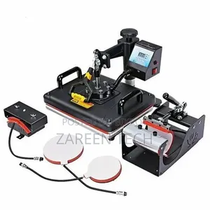 Heatpress Machine 5 In 1 T-shirt, Mug, Cap Plate Print