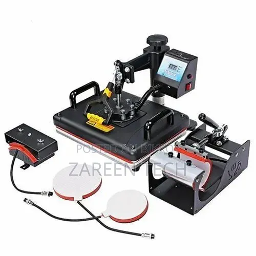 Heatpress Machine 5 In 1 T-shirt, Mug, Cap Plate Print