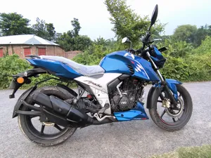 TVS Apache 160 4V 2021 Blue