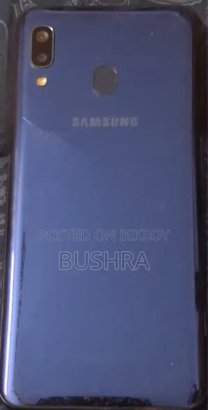 স্যামসাং গ্যালাক্সি এ২০ ৩২ জিবি ব্লু