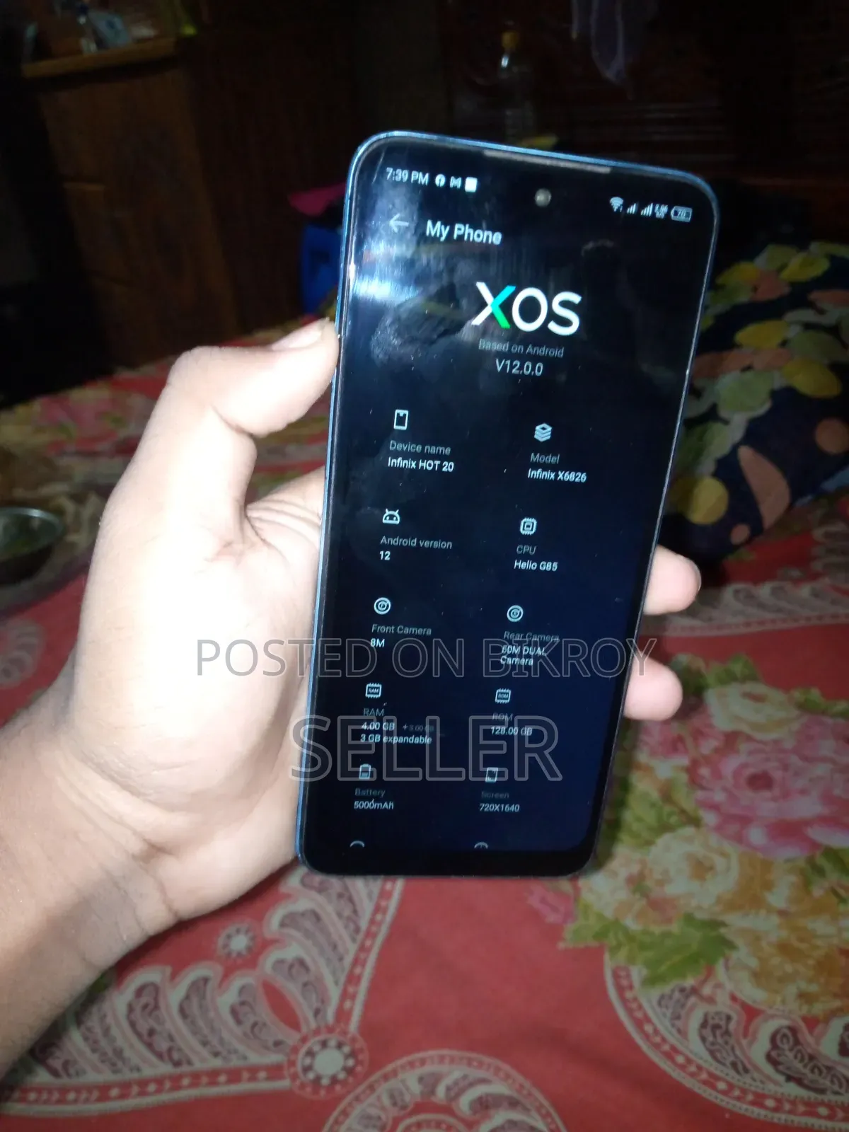 Infinix Hot 20 128 GB Blue