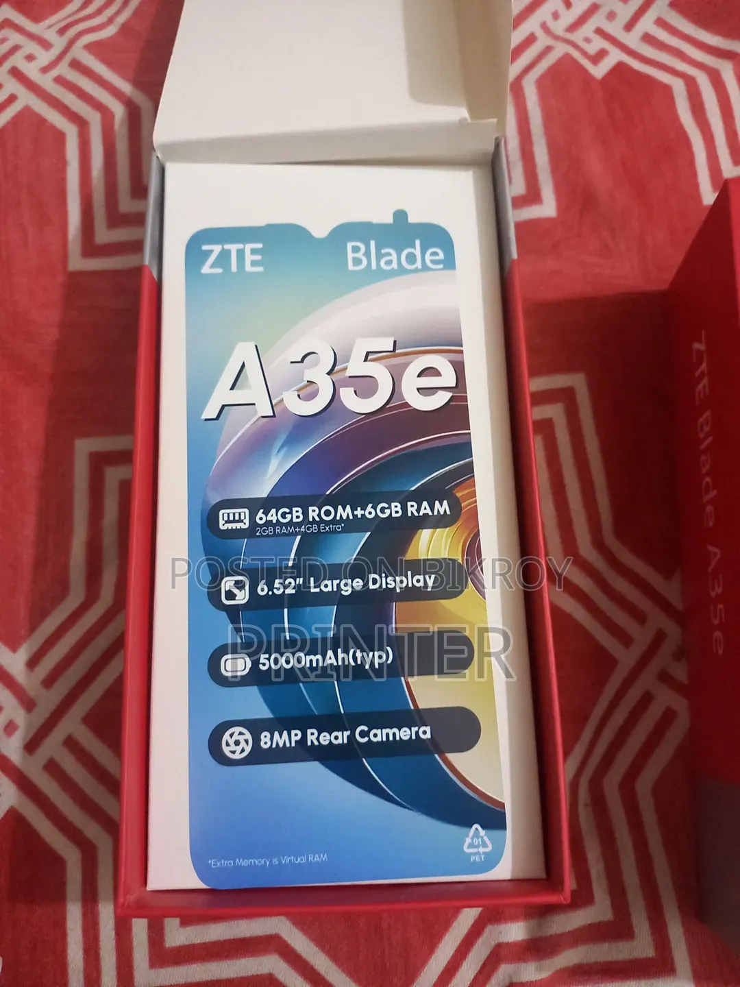 New ZTE A35 12 GB Blue