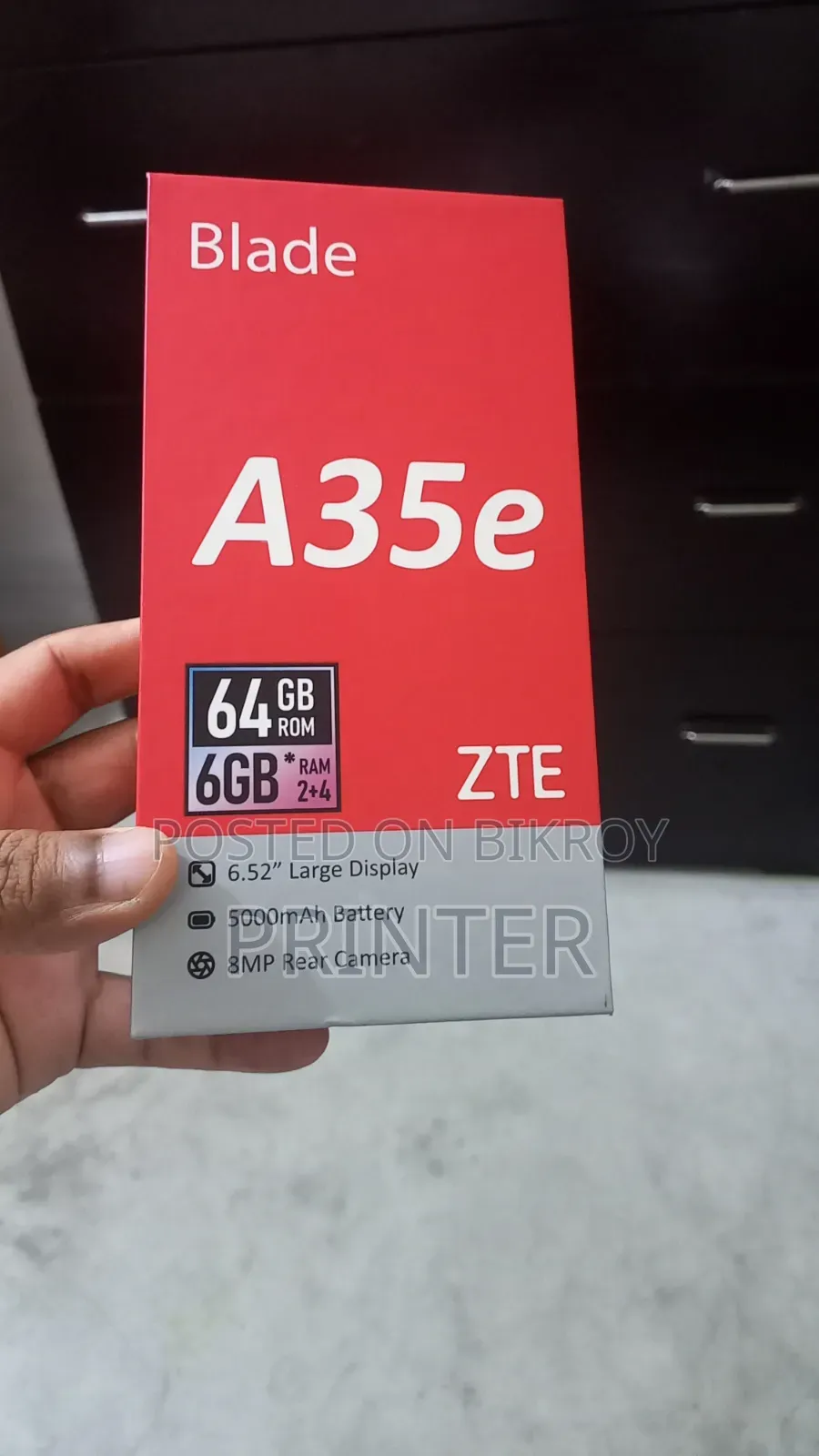New ZTE A35 12 GB Blue