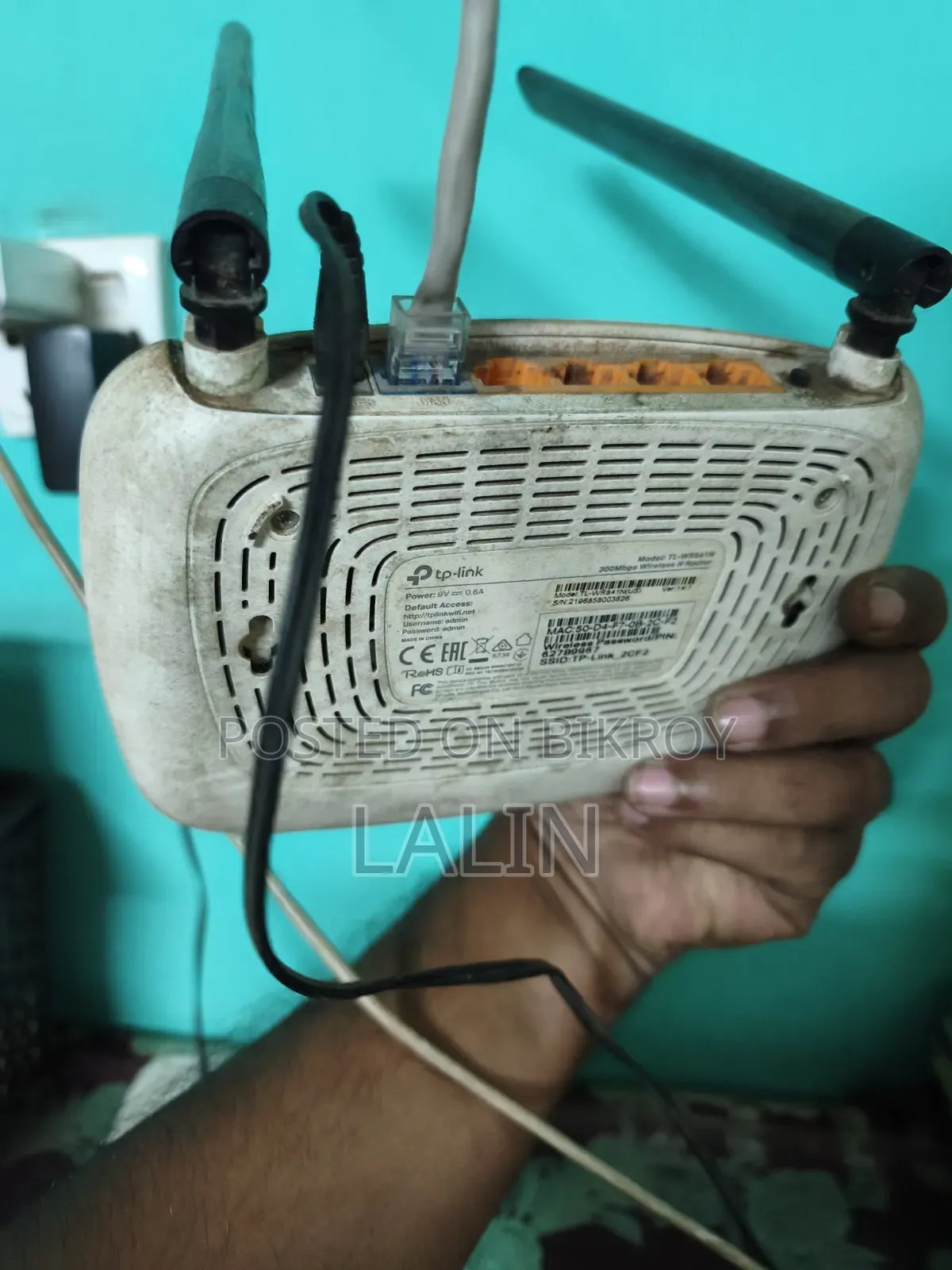 Original TP-Link Running Router. For Sale