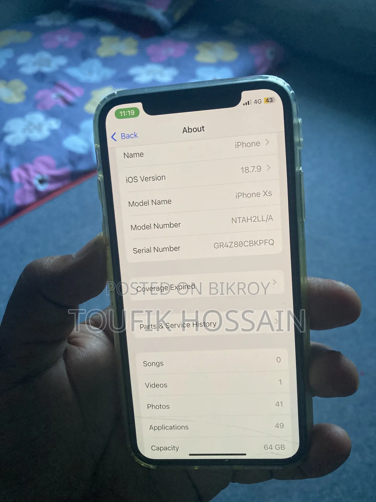 Apple iPhone XS 64 GB White