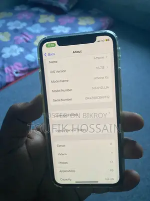 Apple iPhone XS 64 GB White
