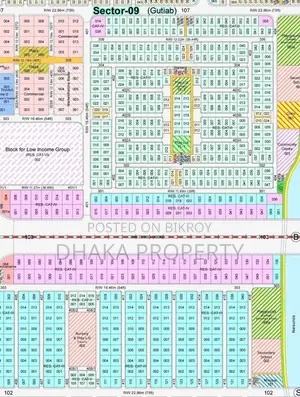 300ft Road, 20 Katha Plot, South Facing, Sector-9