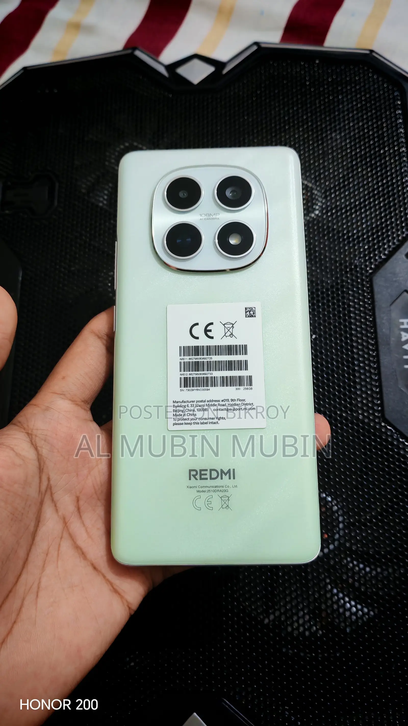 New Xiaomi Redmi Note 15 256 GB Green
