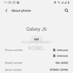 Samsung Galaxy J6 64 GB Black