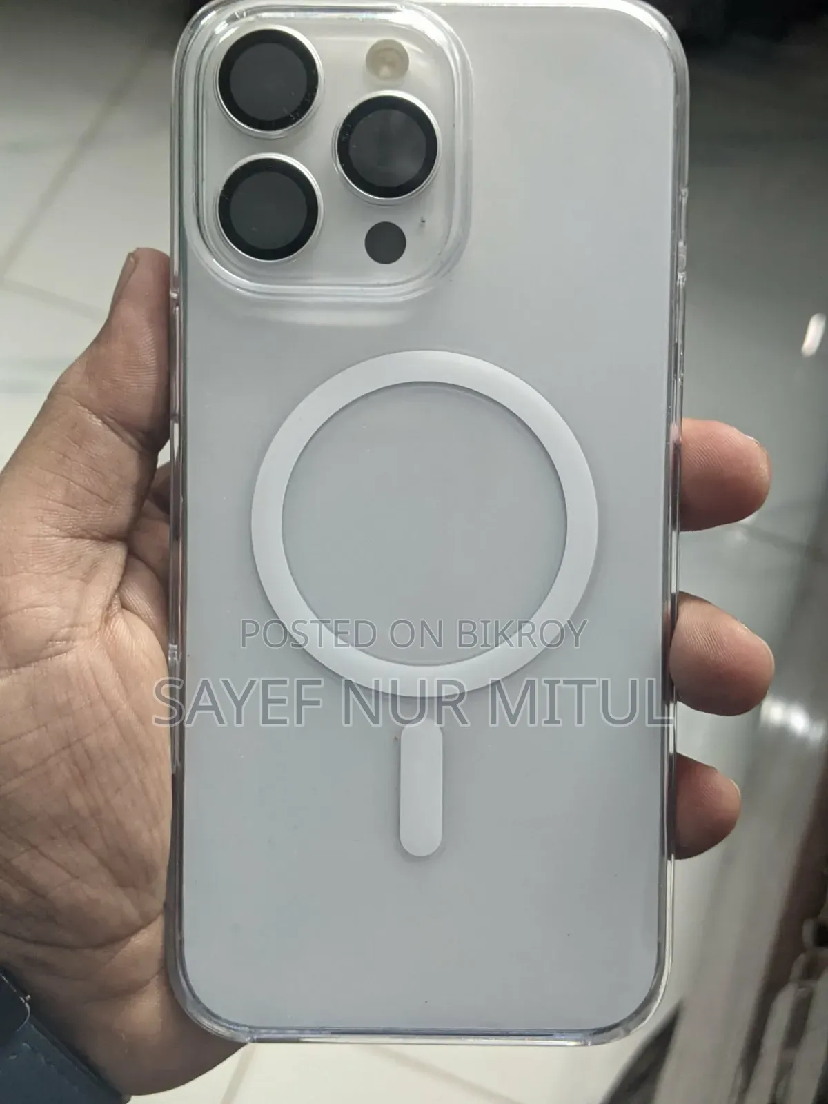 অ্যাপল আইফোন ১৬ প্রো ম্যাক্স ২৫৬ জিবি সাদা