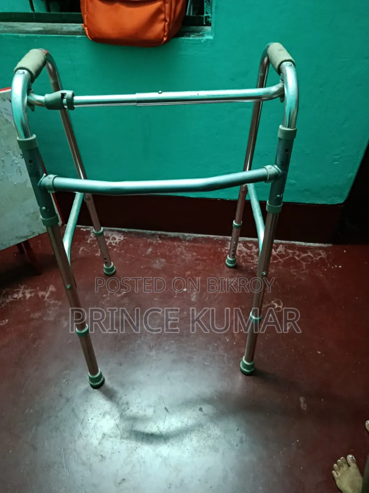 Folding Patient Walker, used for 1 month