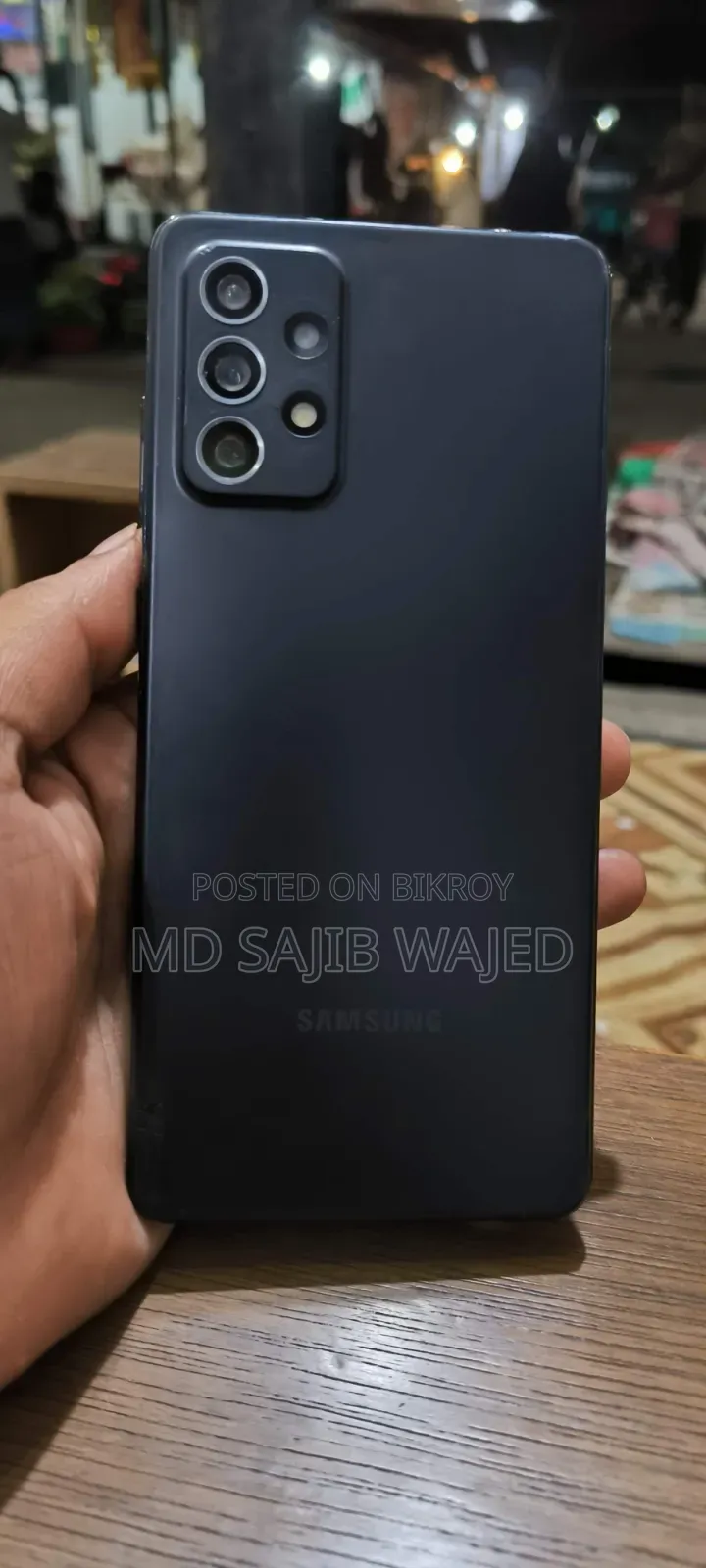 Samsung Galaxy A72 256 GB Black
