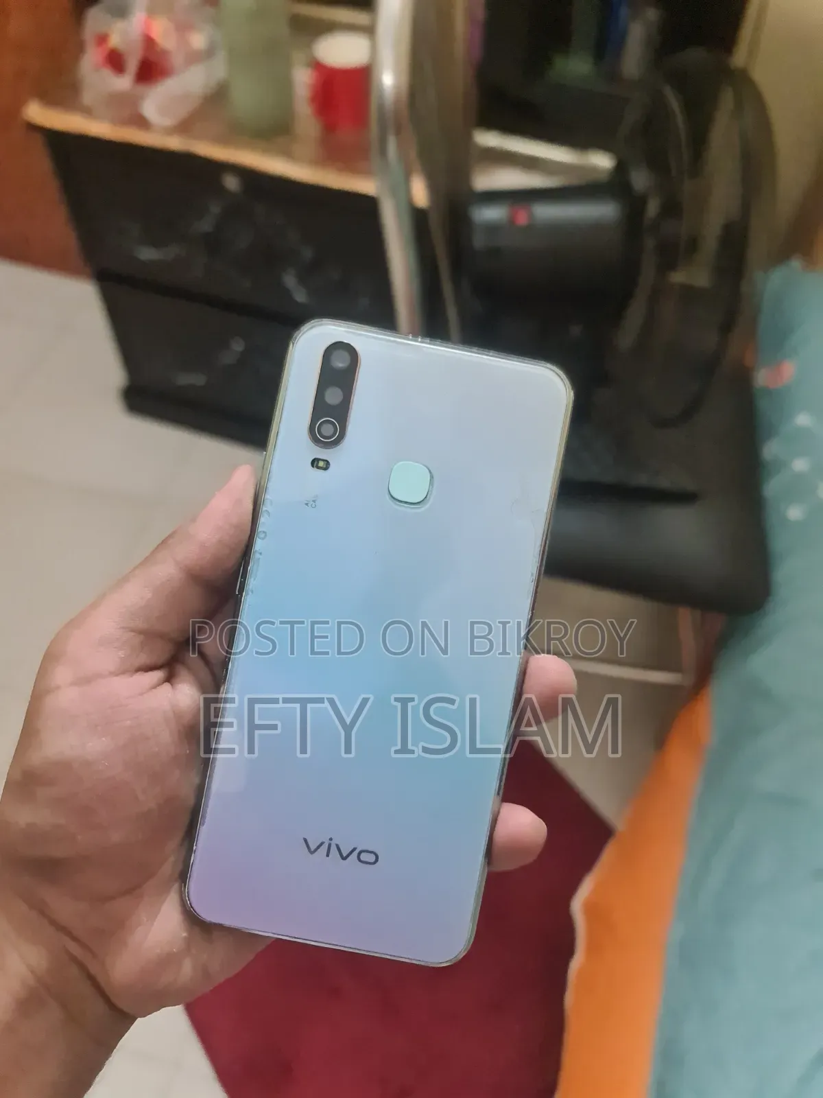 Vivo Y17 256 GB Blue