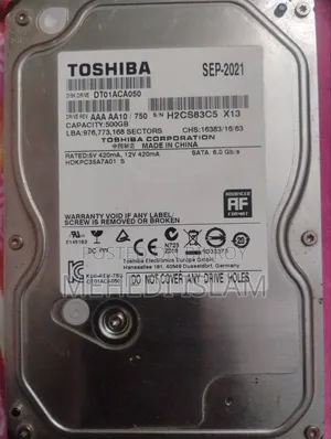 Toshiba 500 Gb