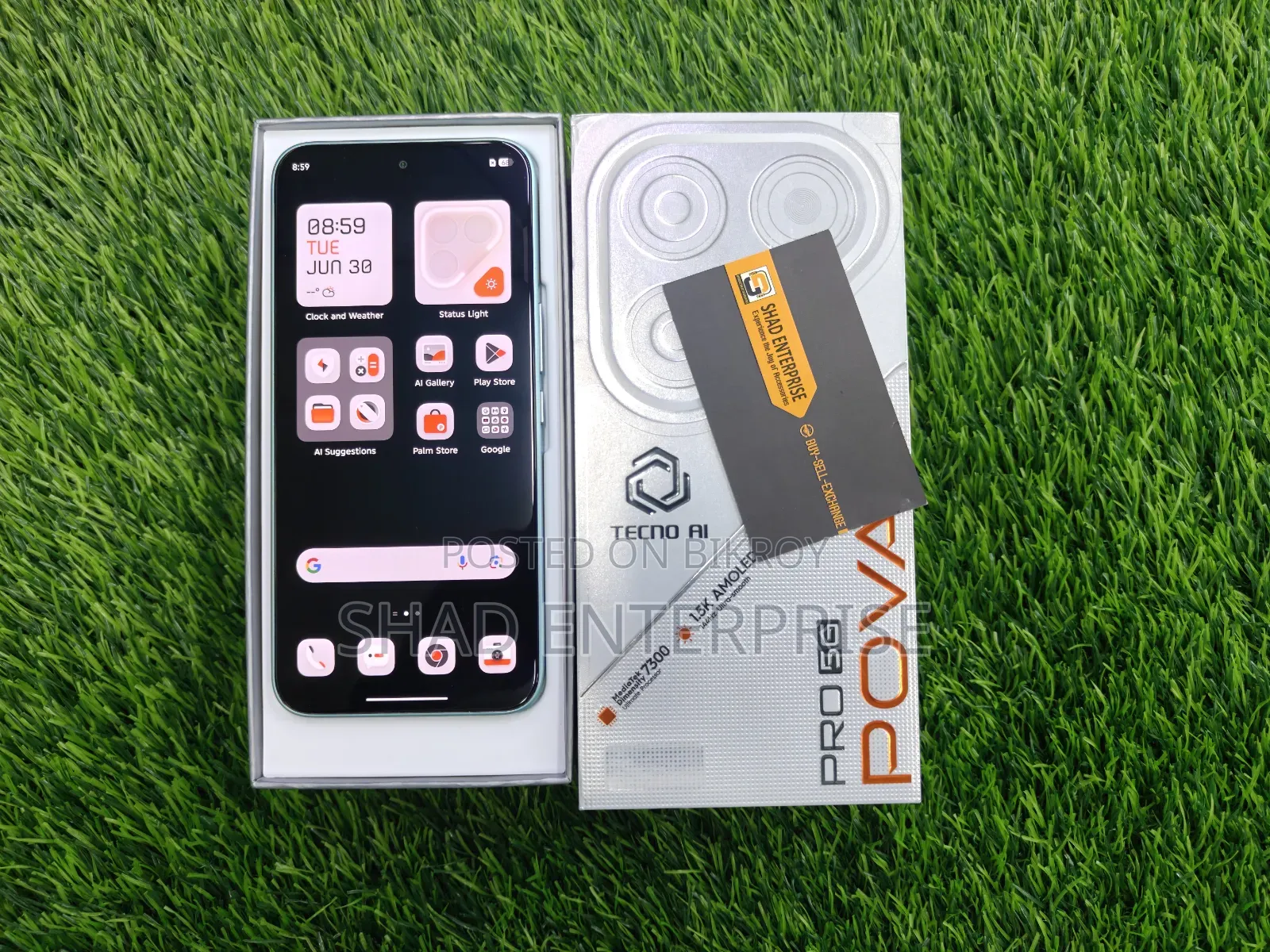 Tecno Pova 7 Pro 5G 256 GB Blue