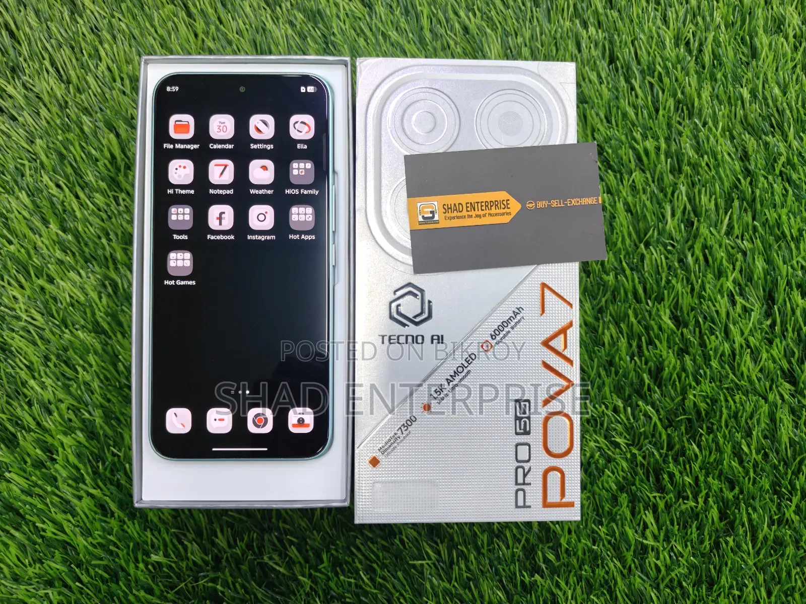 Tecno Pova 7 Pro 5G 256 GB Blue