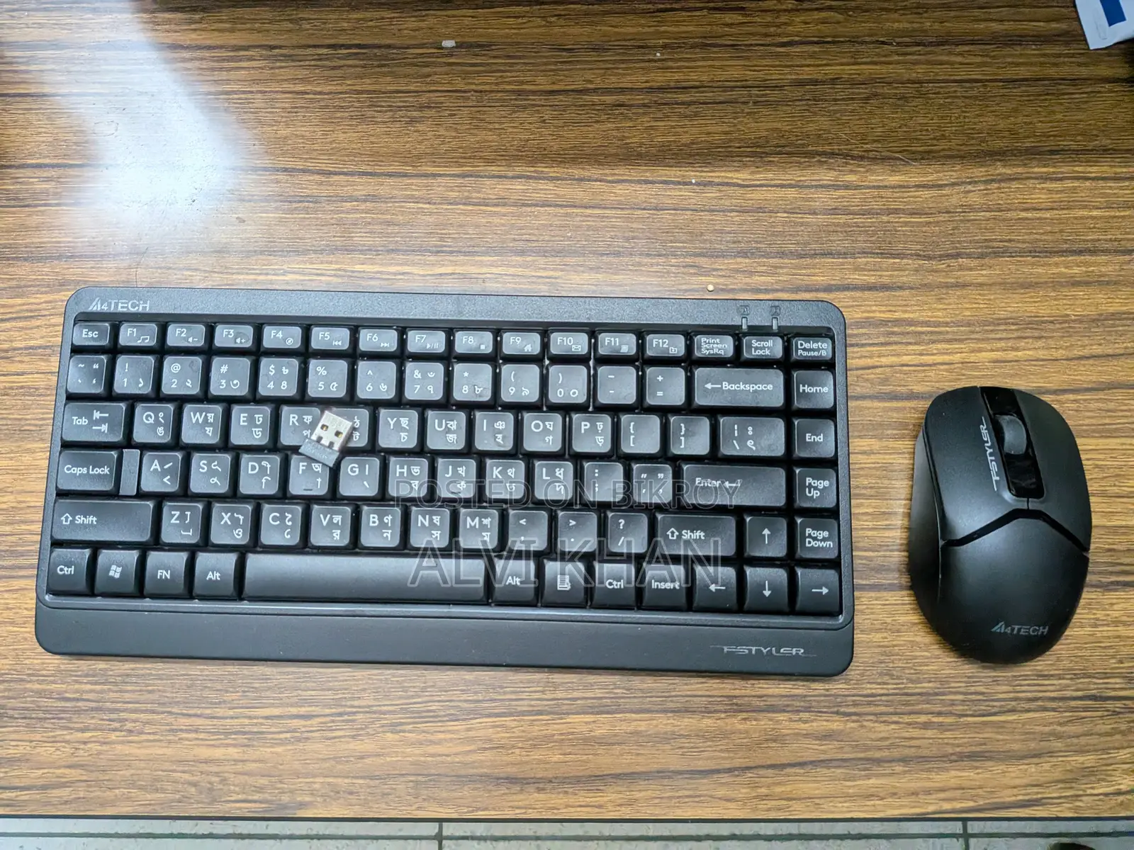 A4tech Fg1112 Wireless Keyboard Mouse Combo