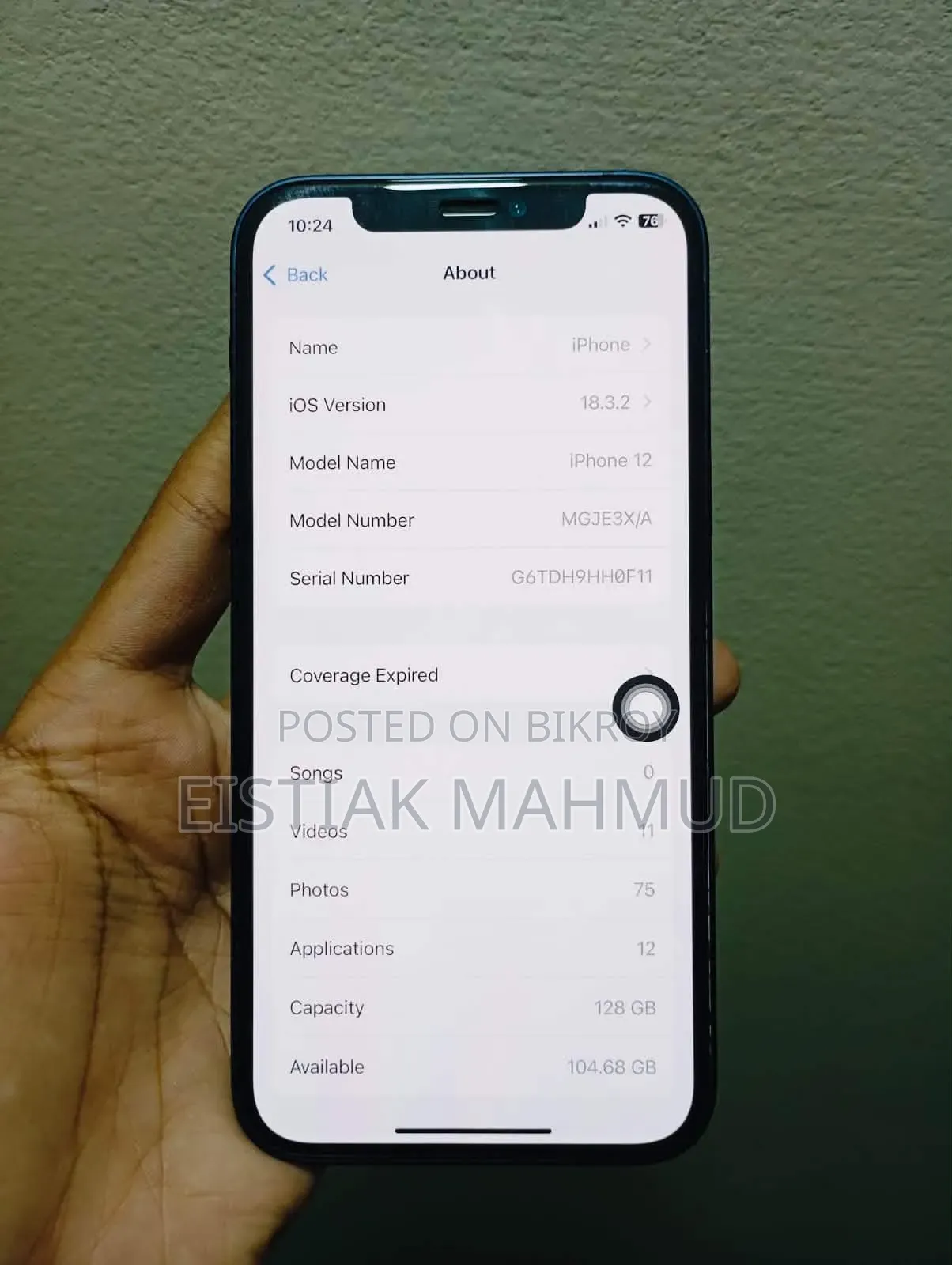 Apple iPhone 12 128 GB Blue