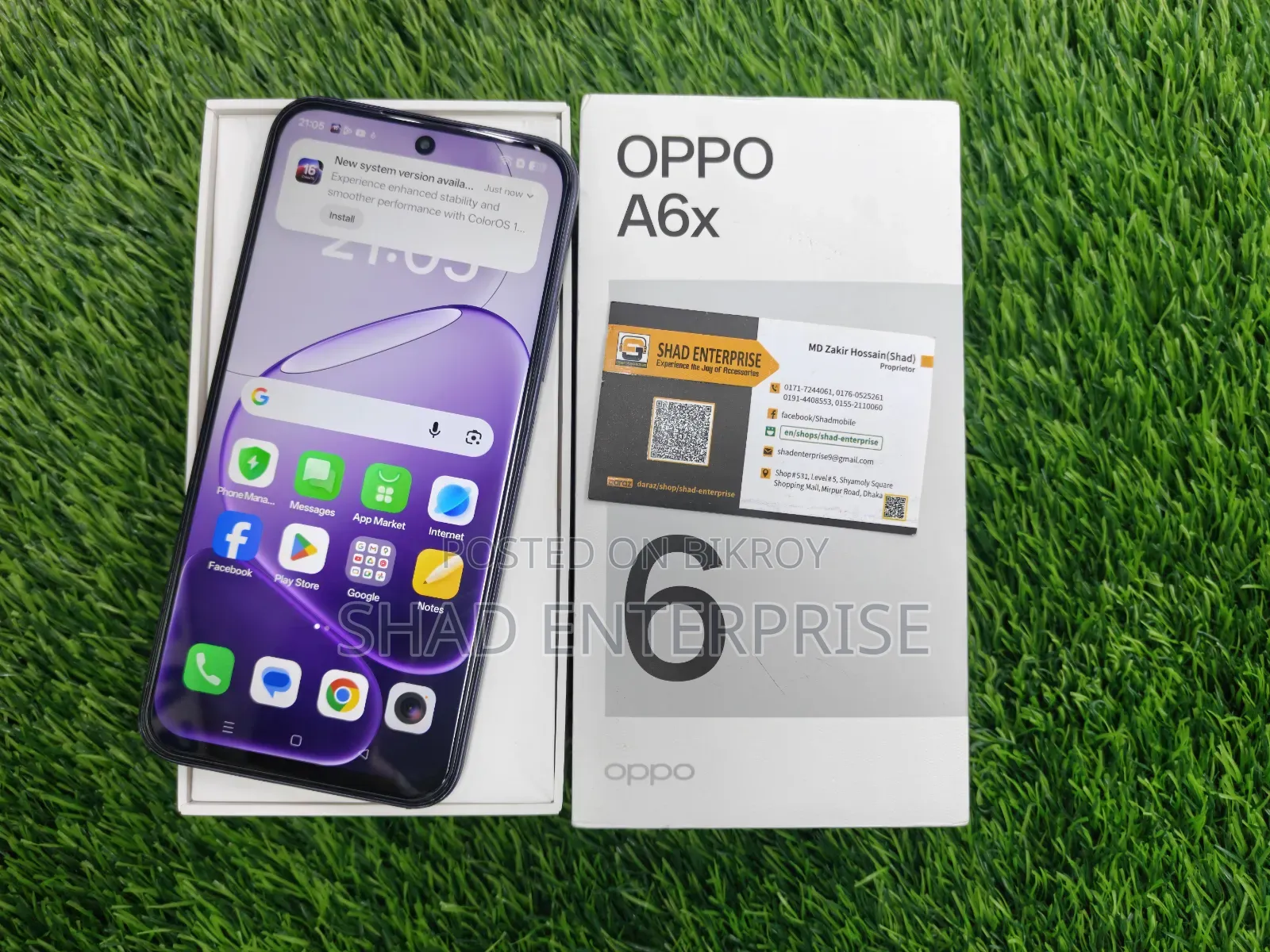 Oppo A6x 64 GB Black