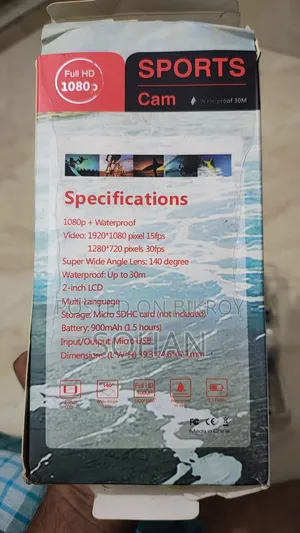 1080p HD Waterproof Sports Action Camera