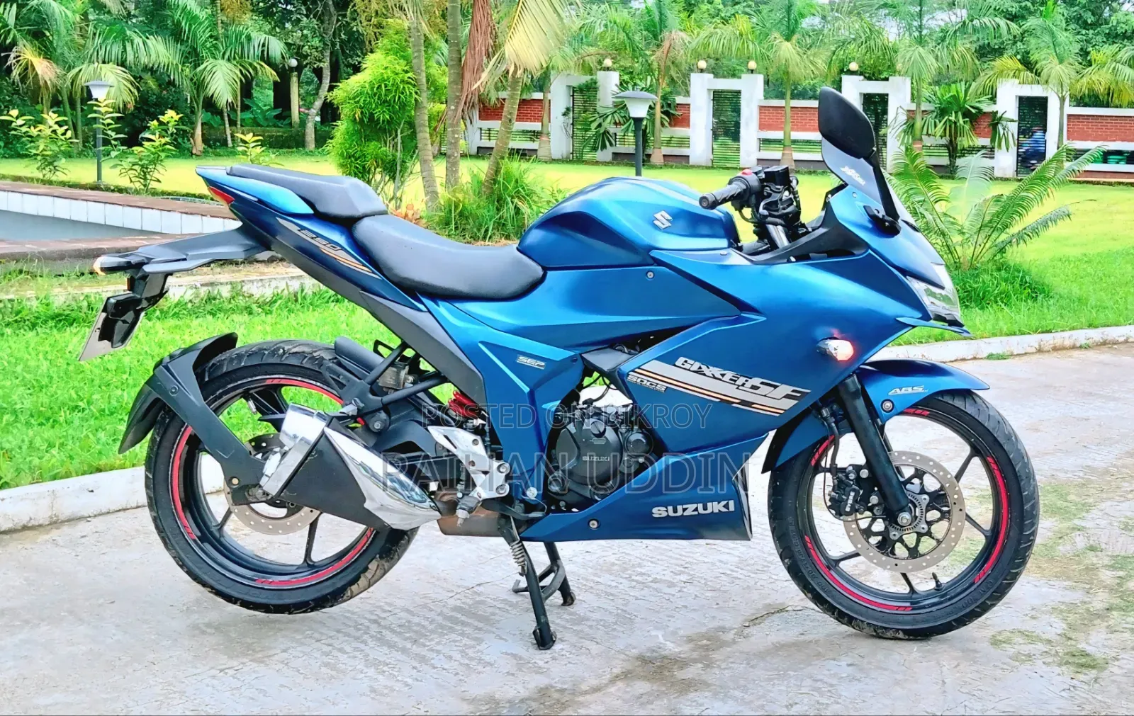 Suzuki Gixxer SF FI 2023 Blue