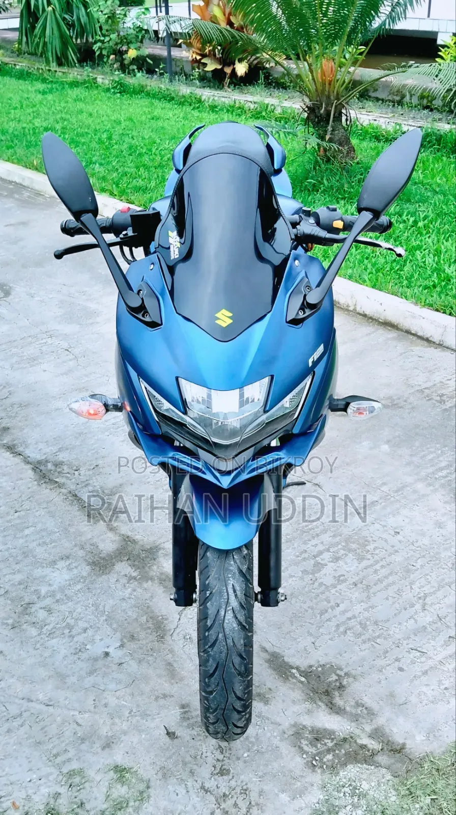 Suzuki Gixxer SF FI 2023 Blue
