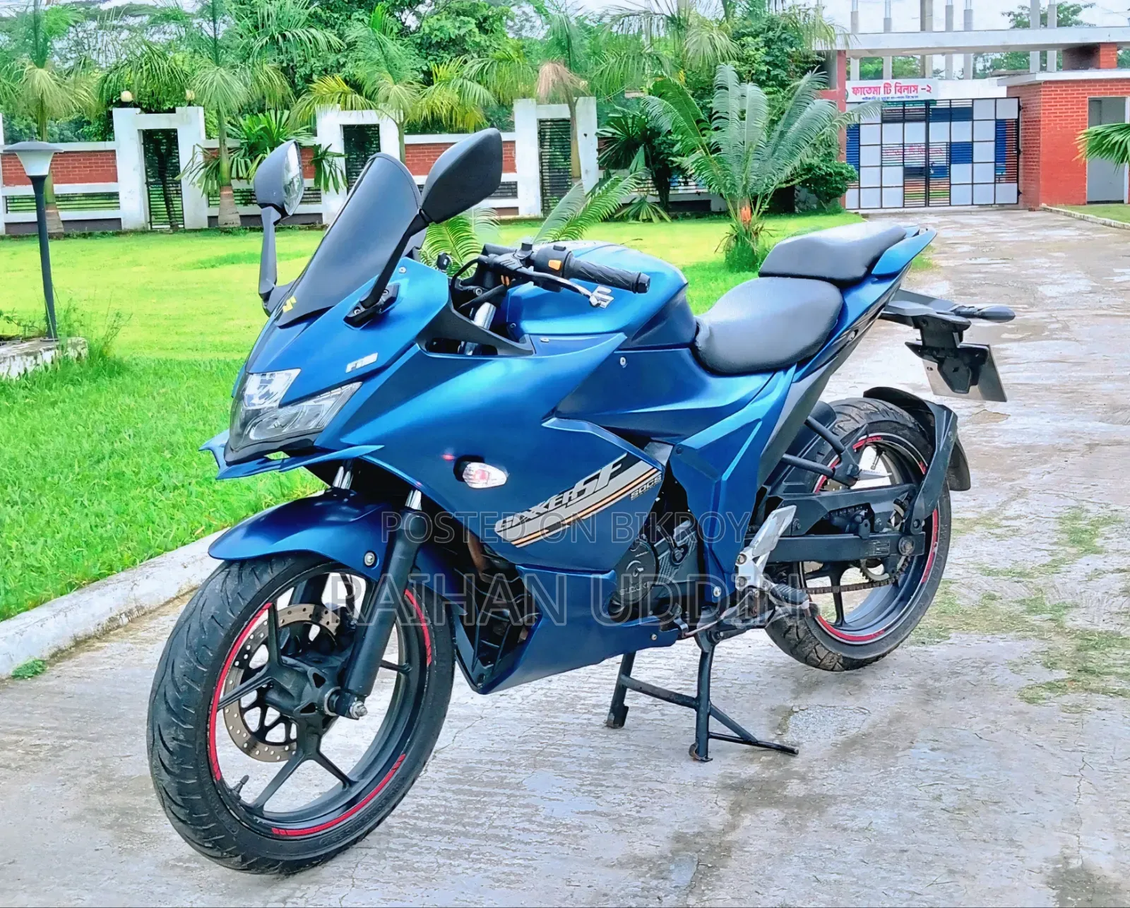 Suzuki Gixxer SF FI 2023 Blue
