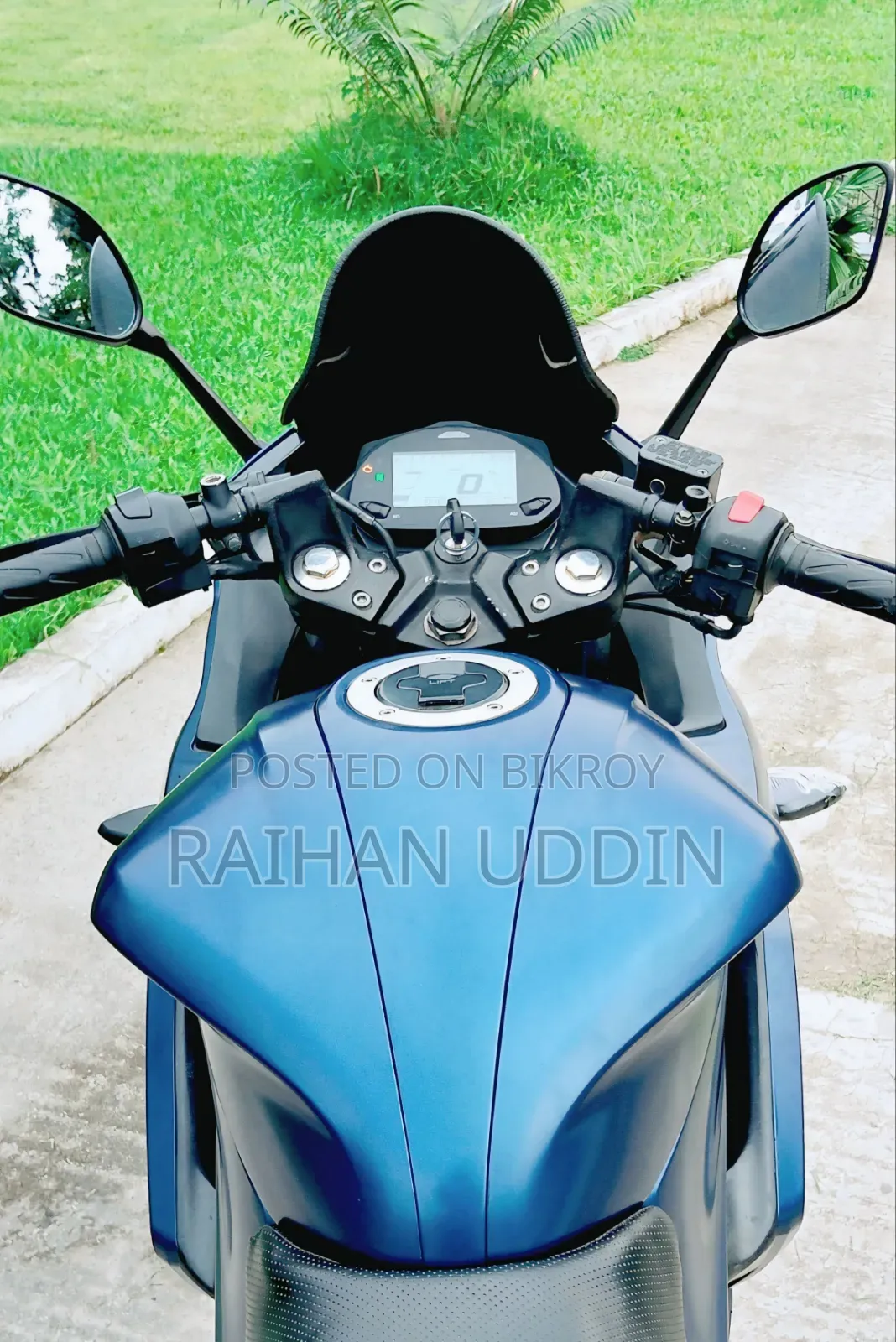 Suzuki Gixxer SF FI 2023 Blue