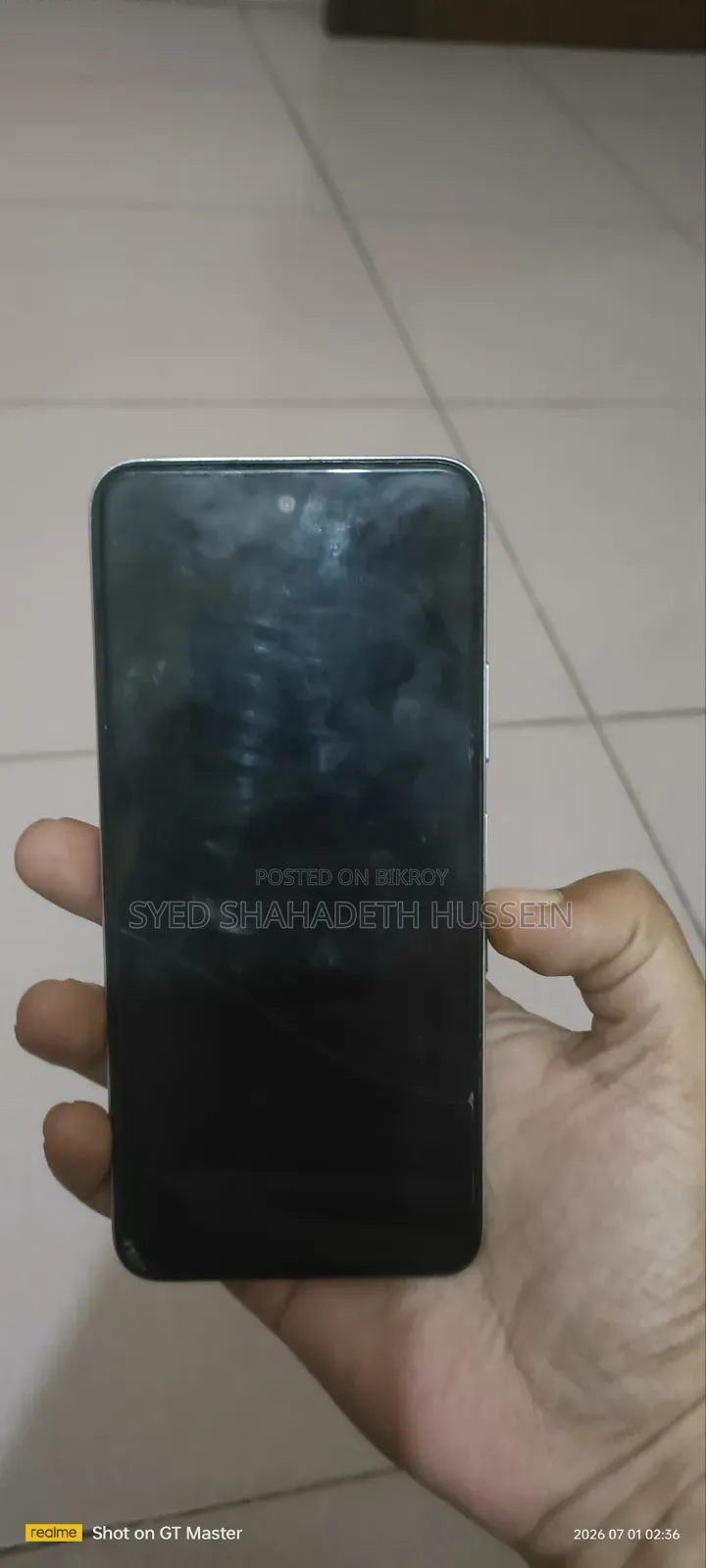 Infinix Hot 60i 256 GB Gray