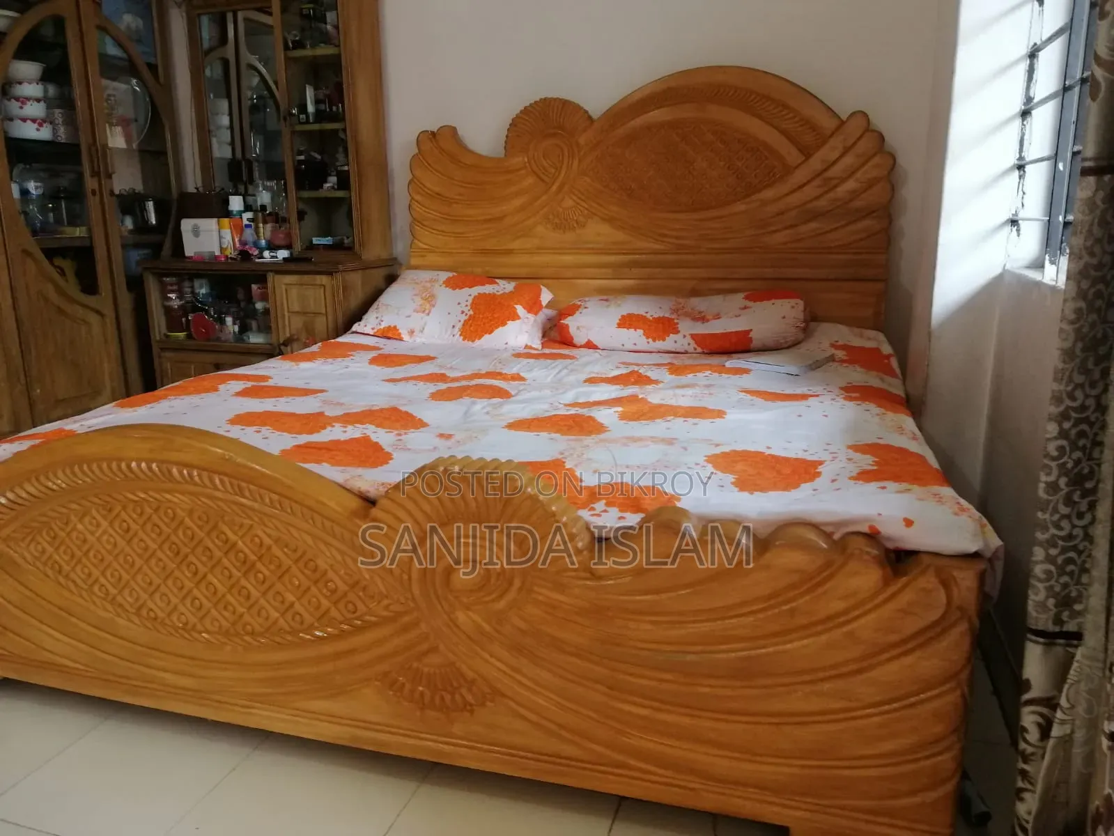 Teak Wood Bed