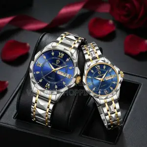 Binbond Luxury Fashion Couple Watch Set – Him & Her
