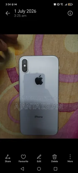 Apple iPhone X 256 GB White
