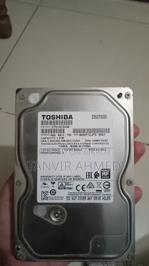 Toshiba 7200 RPM 1TB SATA HDD