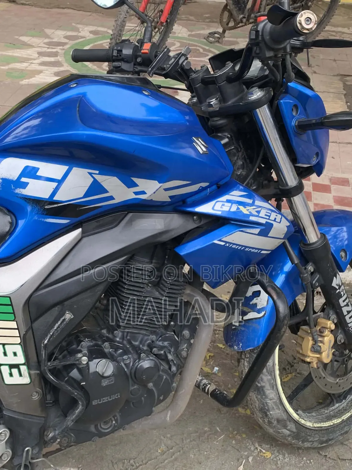 Suzuki Gixxer Monotone 2018 Blue