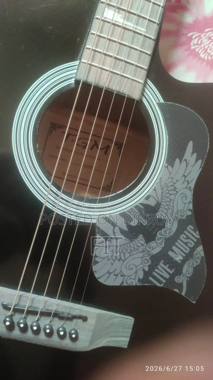 TGM Ag40 Acoustic Guitar | Stylish Design Smooth Fretboard