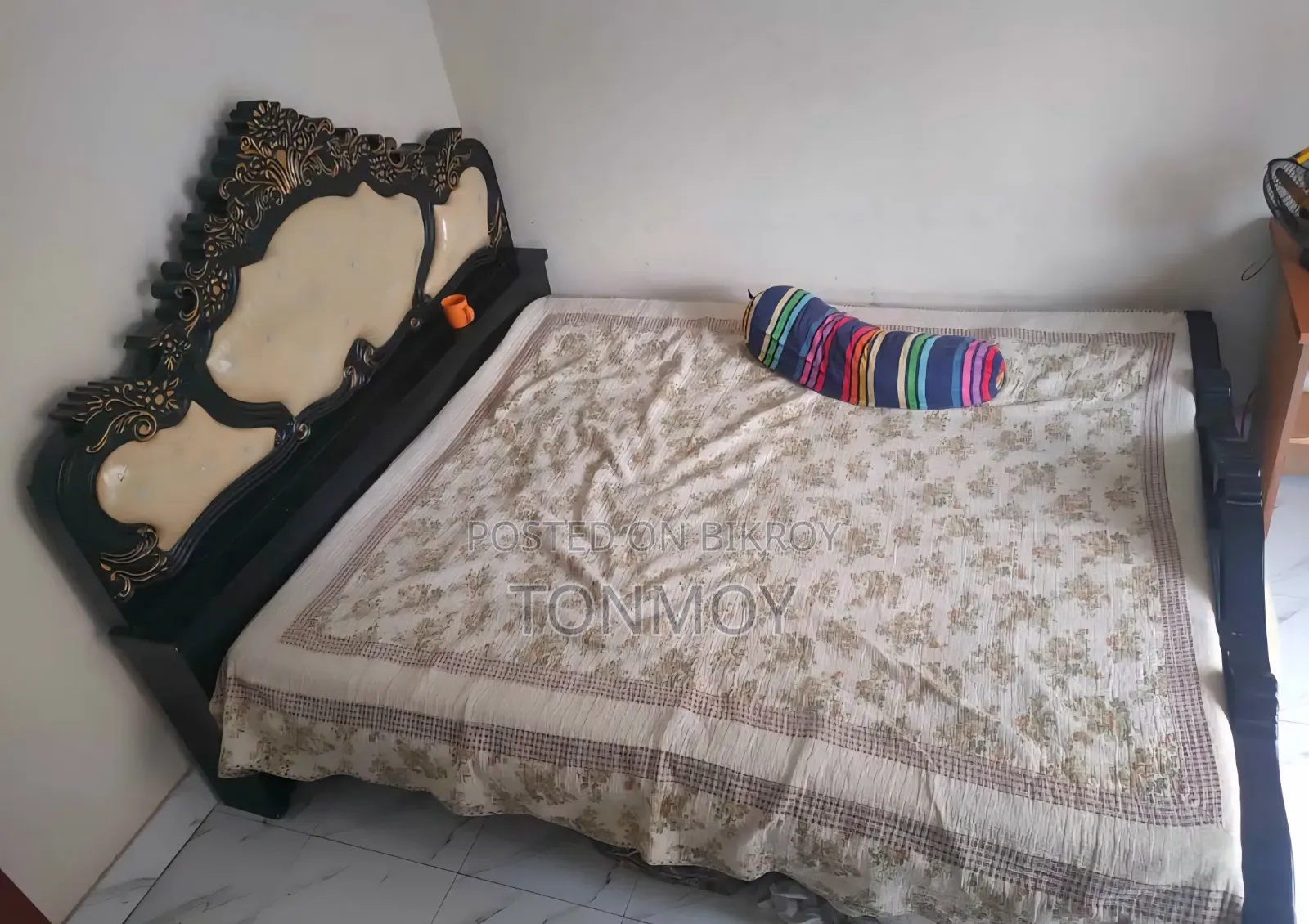 King Size Bed - Malaysian Wood