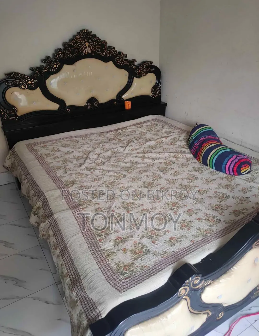 King Size Bed - Malaysian Wood