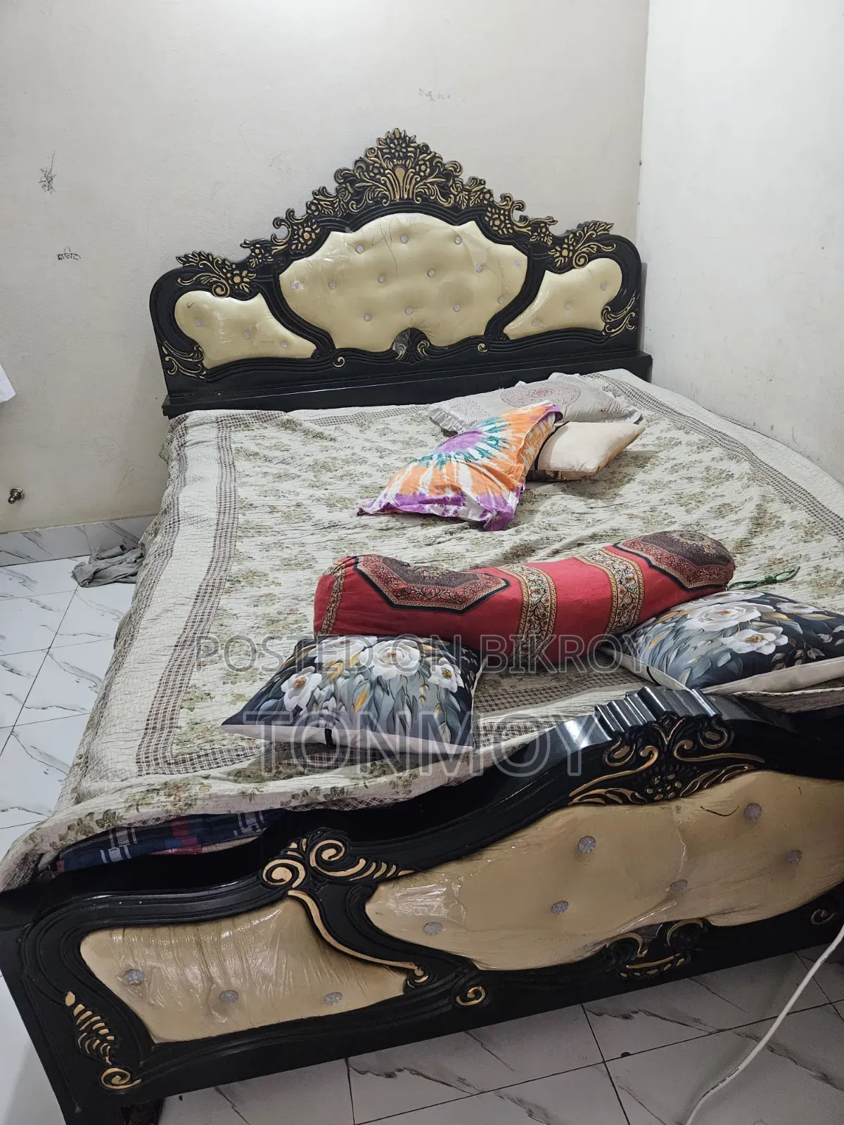 King Size Bed - Malaysian Wood