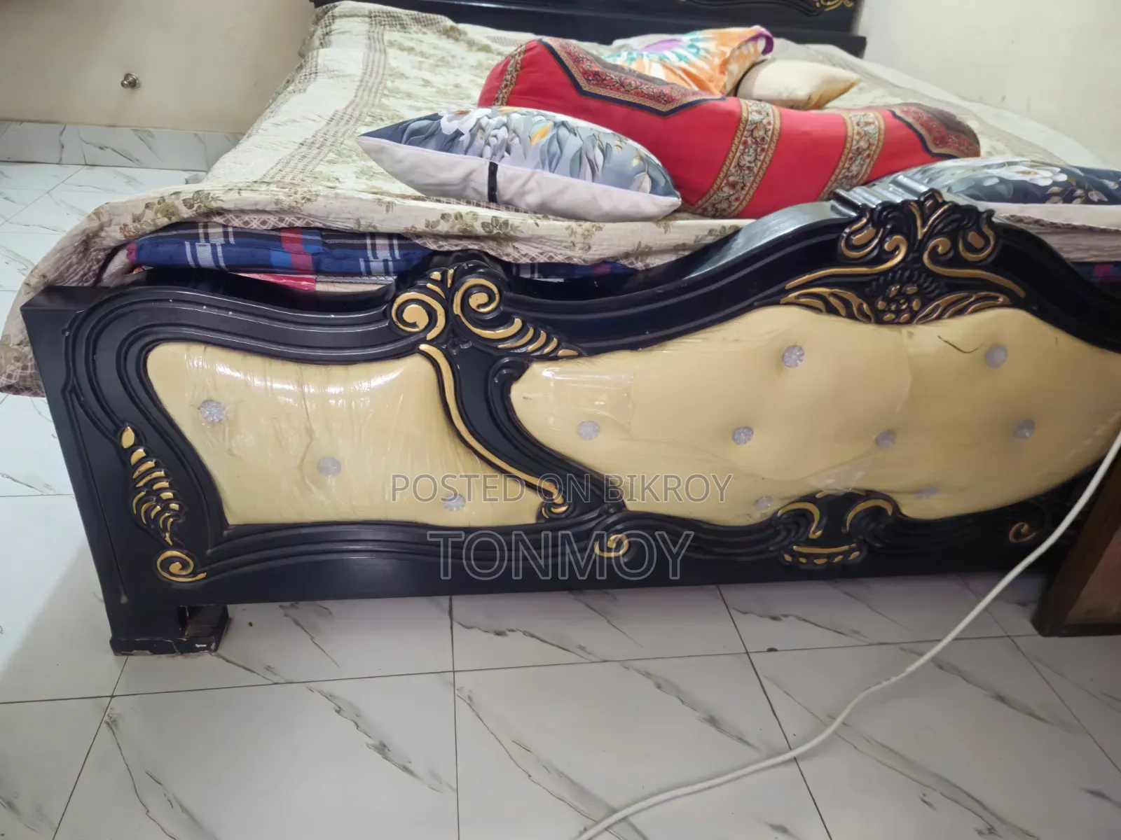 King Size Bed - Malaysian Wood