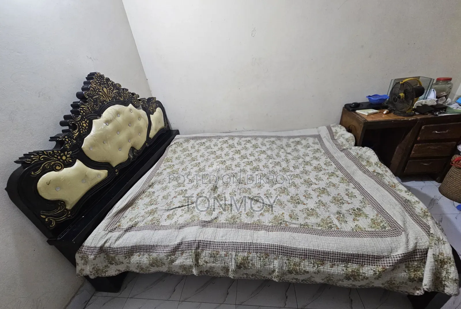 King Size Bed - Malaysian Wood