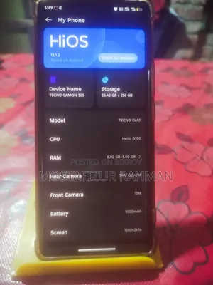 Tecno Camon 30S 256 GB Black