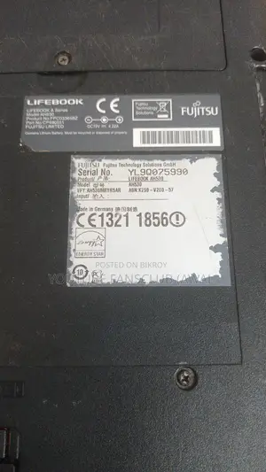 Laptop Fujitsu Lifebook AH530 4GB Intel Core I3 HDD 500GB