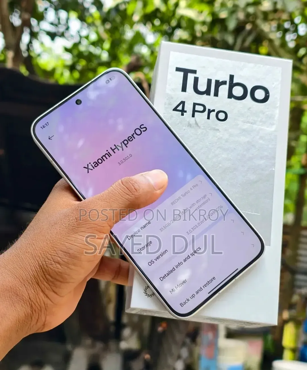 Xiaomi Redmi Turbo 4 Pro 256 GB White